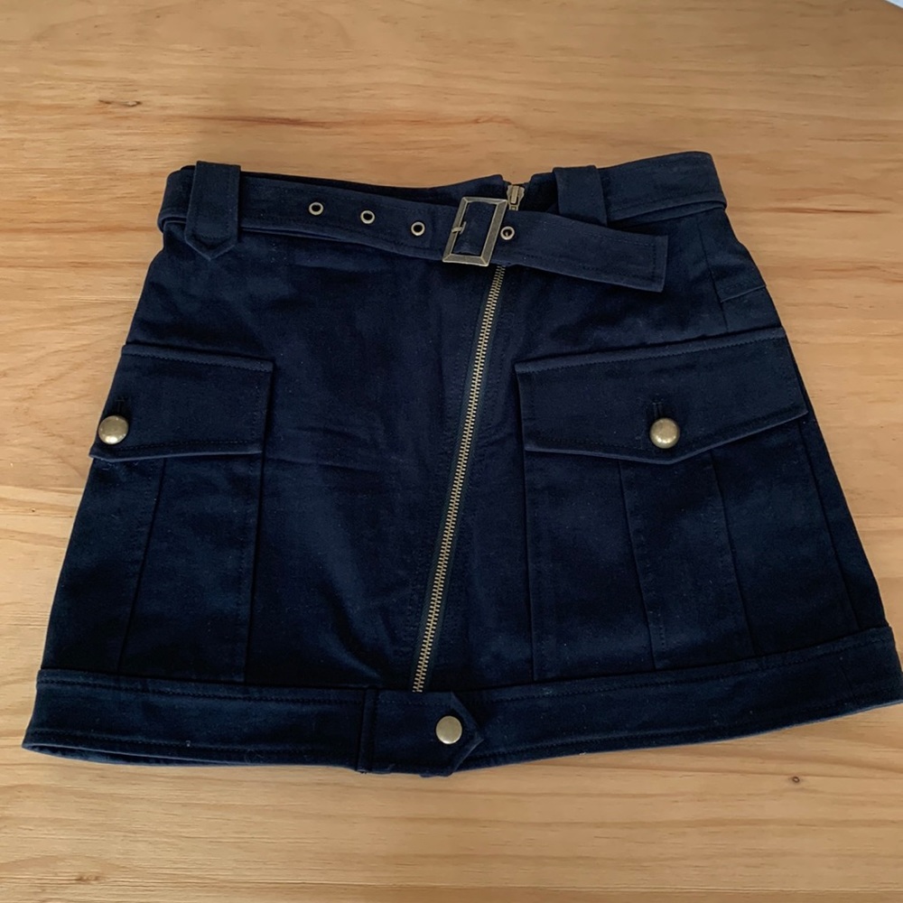 Rebecca Minkoff black skirt